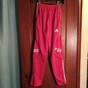 Boy's Size XL Red Adidas F50 Sweatpants